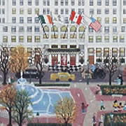 Painting Plaza Hotel